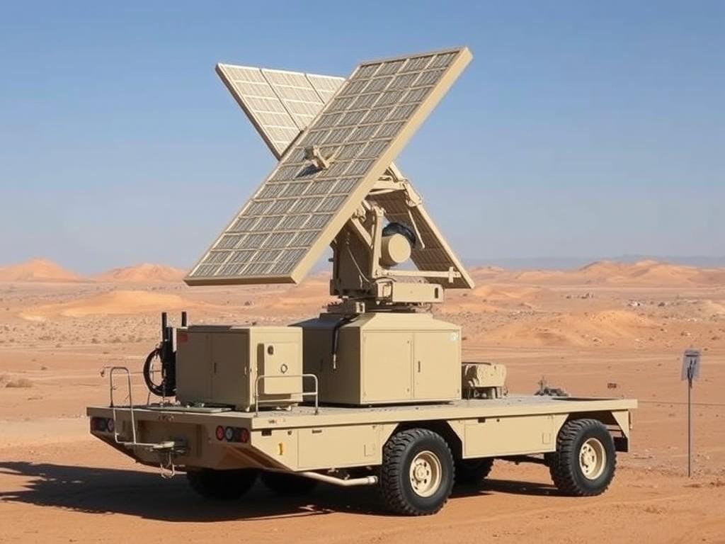 ELM-2084 Multi-Mission Radar of the Iron Dome system ELM-2084 Multi-Mission Radar of the Iron Dome system