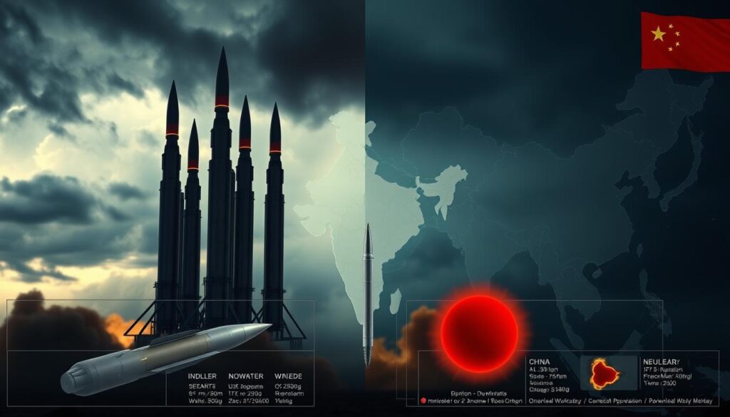 India vs China Nuclear Warhead Comparison India vs China Nuclear Warhead Comparison