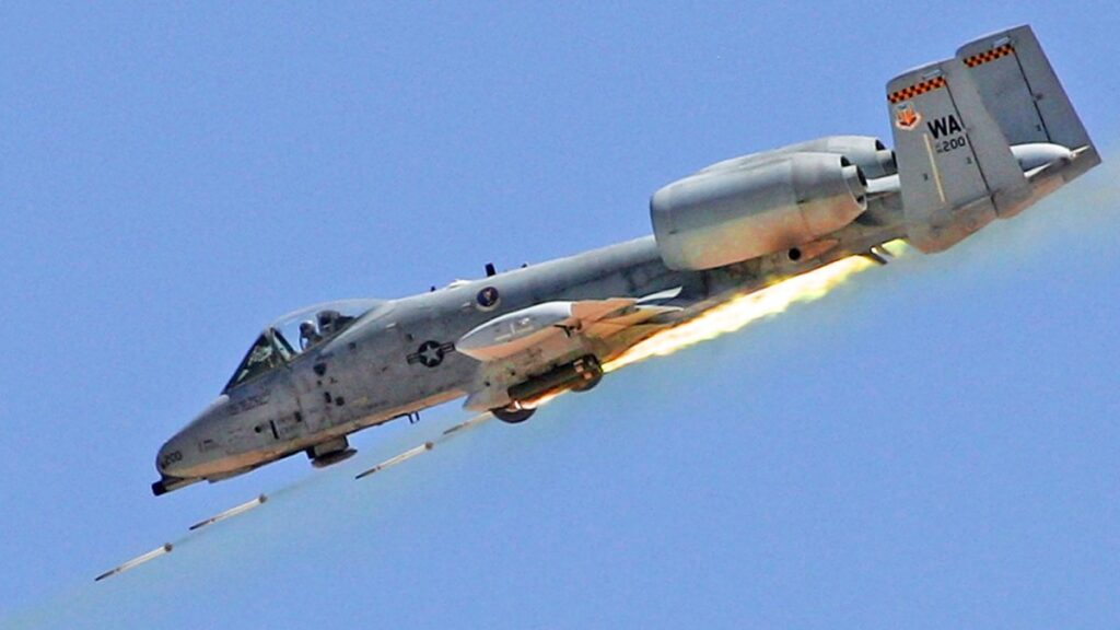 US Military's A-10 Warthog Upgraded: Now Equipped with Laser-Guided Rocket Technology to Combat Drones