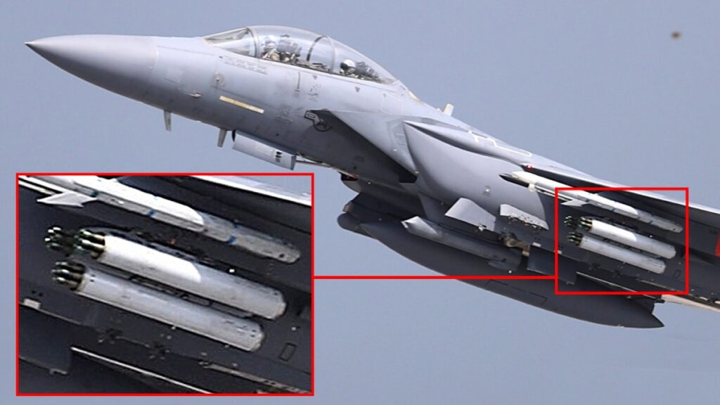 F-15E Unleashed: Laser-Guided Rocket Arsenal Takes Aim at Rogue Drones in Latest Military Upgrade
