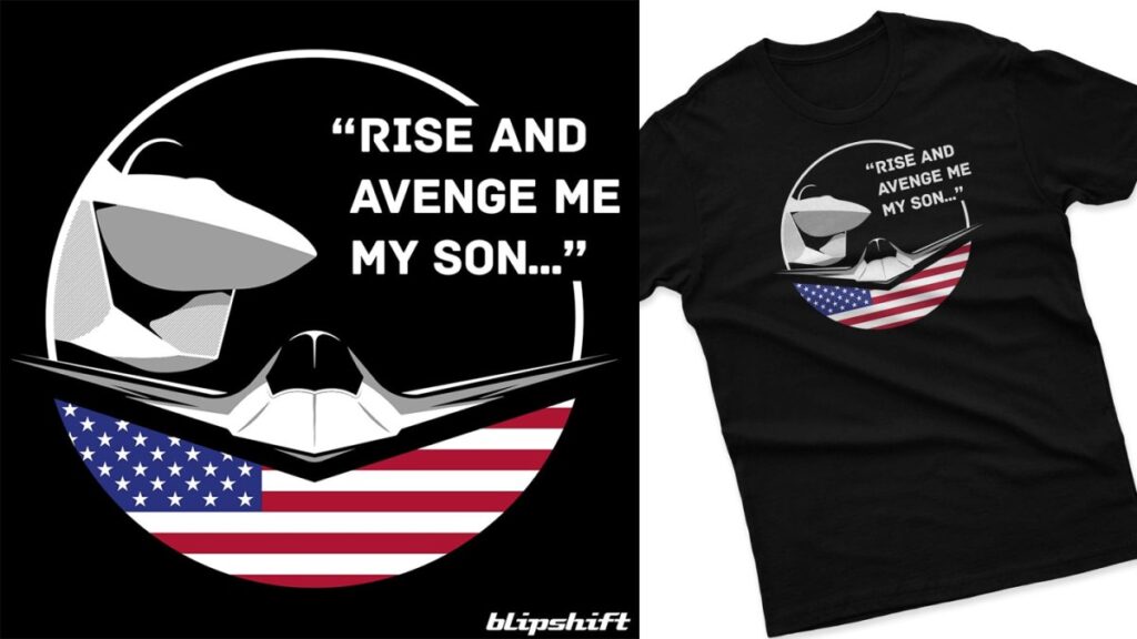 Unleash Your Inner Aviator: F-47 Inspired T-Shirt - Rise of the X-32 Warrior