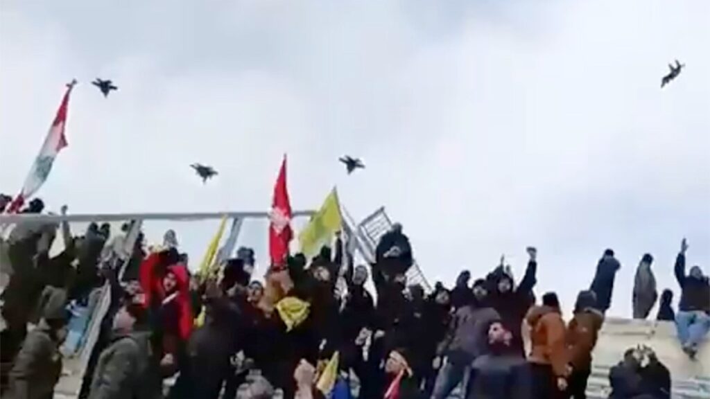 Israel Stuns with Dramatic Fighter Jet Salute: Honoring Arch Enemy's Legacy in Daring Flyover Ceremony