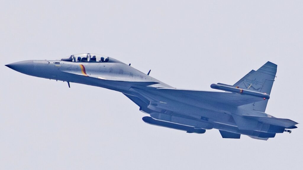 The latest addition to China’s growing family of Shenyang J-15 carrier-based fighter series, the J-15DT electronic warfare version, appears to have entered operational service. Crucially, this electronic attack Flanker is equipped for operations aboard catapult-equipped aircraft carriers like the Fujian, which recently began to host fixed-wing aircraft trials. Progress with the J-15DT points not only to China’s the scope of carrier aviation ambitions, but the growing focus on catapult assisted takeoff but arrested recovery (CATOBAR) operations, which offer many advantages.