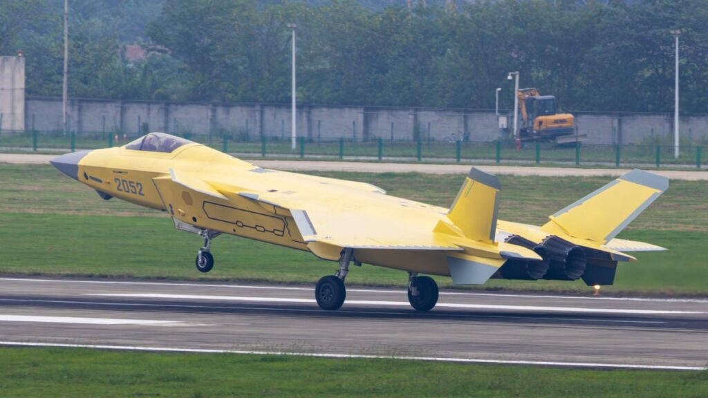 Unveiling China's Mighty J-20A Fighter Jet: Exclusive Look With Powerful WS-15 Engines
