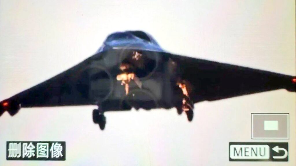 Exclusive First Look: China Unveils J-36 Stealth Jet in Rare Head-On Photos