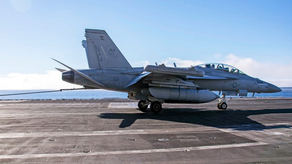 Unlocking Electronic Warfare Supremacy: The EA-18G Growler's Cutting-Edge Jamming Pod Proves Its Mettle In Combat Debut