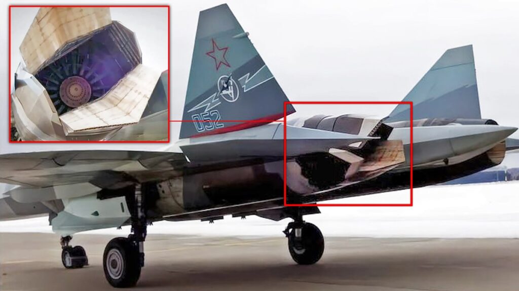 Unveiling the Cutting-Edge Su-57 Felon: Revolutionary 2D Thrust Vectoring Engine Nozzle Exposed