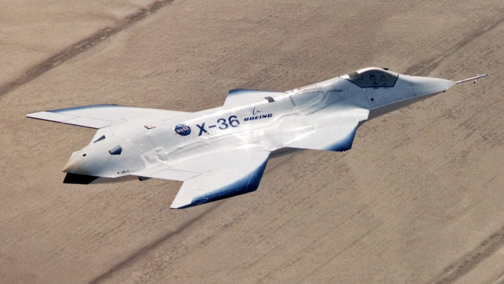 Uncovering the Forgotten X-36: A Historical Dive into the Experimental F-47 Fighter Jet