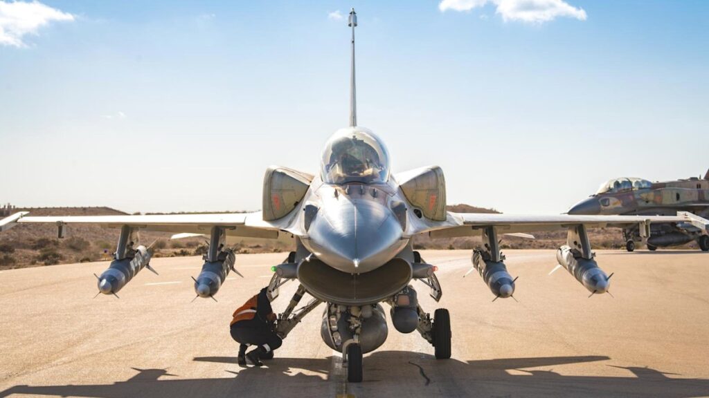 Exclusive Revelation: Israeli F-16I Unleashes Firepower with Quad Rampage Stand-Off Missiles Deployment
