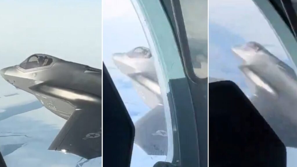SHOCKING Airborne Confrontation: F-35 vs Su-35 - Rare Cockpit Footage Reveals Heart-Stopping Moment